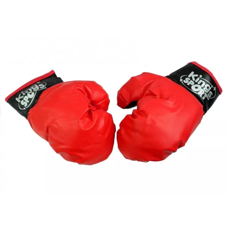 LEAN TOYS Big Boxer rinkinys vaikams + pirštinės ir kriaušės stovas