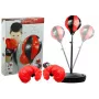 LEAN TOYS Big Boxer rinkinys vaikams + pirštinės ir kriaušės stovas