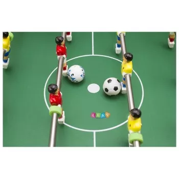 LEAN TOYS didelis futbolo stalas 70 cm futbolo sportas - stalo žaidimas su 22 žaidėjais