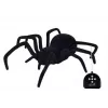 LEAN TOYS Big Hairy Spider Black Widow nuotolinio valdymo
