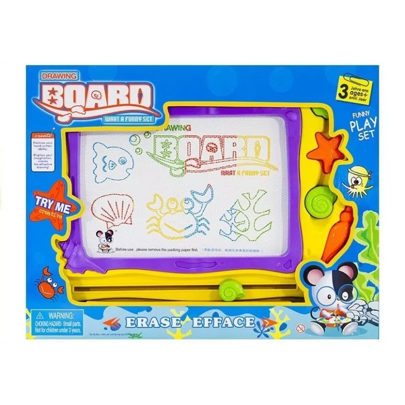 LEAN TOYS Lenta su antspaudais ir spalvingu fonu