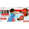 LEAN TOYS Bokso rinkinys su pirštinėmis ir taikiniu