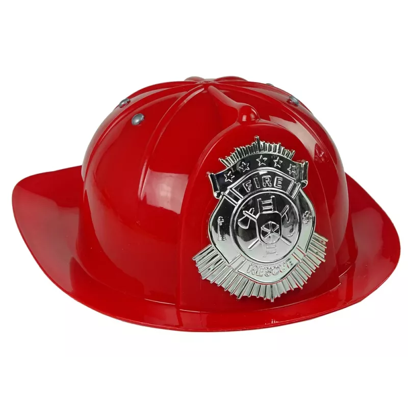 LEAN TOYS Brigade Set Fire Extinguisher Water Mask Helmet Red
