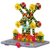 LEAN TOYS Statybiniai blokeliai dėžutėje „Pasidaryk pats“ su atsuktuvu