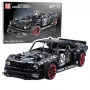 LEAN TOYS Konstrukciniai blokeliai Sportinis automobilis Mustang Hoonicorn V2 rinkinys - 3201 vnt., mastelis 1:8, ABS plastikas