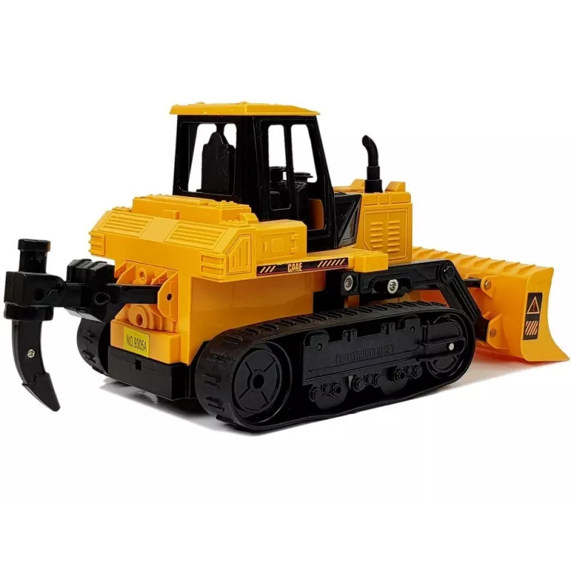 LEAN TOYS Buldozeris su vikšriniais ratais, valdomas rankos gestu 2.4G 1:28