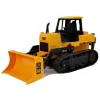 LEAN TOYS Buldozeris su vikšriniais ratais, valdomas rankos gestu 2.4G 1:28