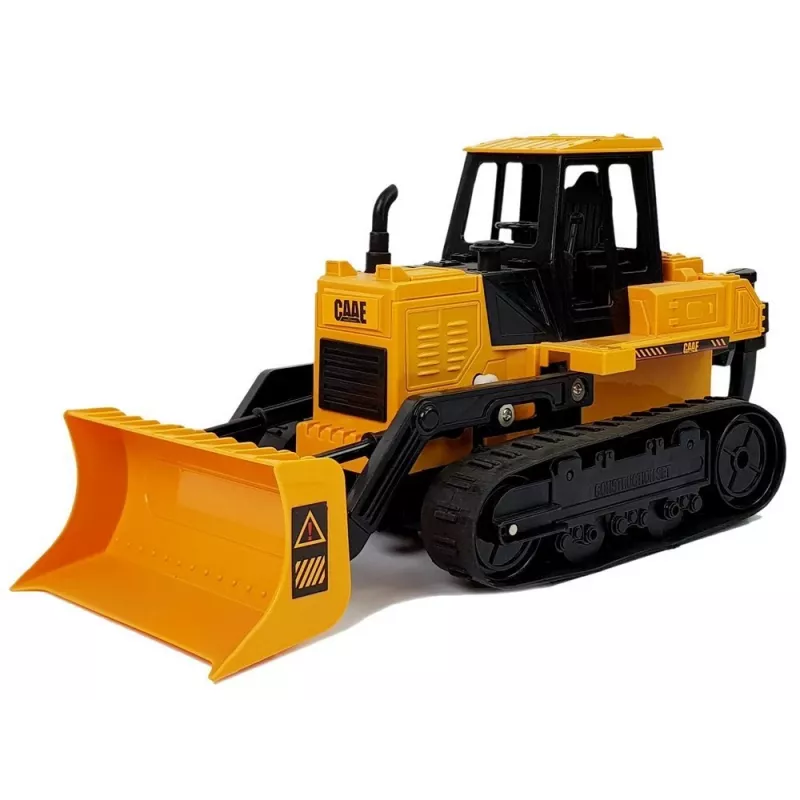 LEAN TOYS Buldozeris su vikšriniais ratais, valdomas rankos gestu 2.4G 1:28