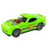 LEAN TOYS Automobilis 1:14 Žalias Sportinis Garsas Šviesos Transporto Priemonė