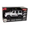 LEAN TOYS Automobilis Visureigis Baltas Garsas Šviesos Transporto Priemonė 1:14