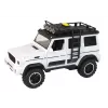 LEAN TOYS Automobilis Visureigis Baltas Garsas Šviesos Transporto Priemonė 1:14