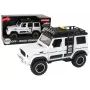 LEAN TOYS Automobilis Visureigis Baltas Garsas Šviesos Transporto Priemonė 1:14