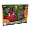 LEAN TOYS Automobilio variklis mažajam mechanikui - DIY surinkimas su šviesomis ir garsais