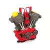 LEAN TOYS Automobilio variklis mažajam mechanikui - DIY surinkimas su šviesomis ir garsais