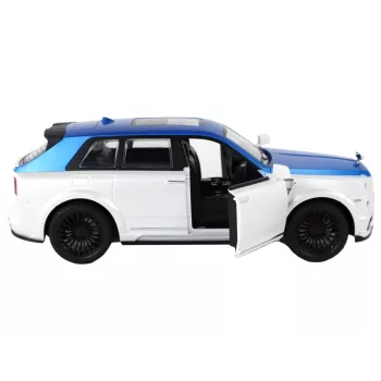 LEAN TOYS Automobilis R/C 1:20 Baltas ir Mėlynas Nuotoliniu Valdymu