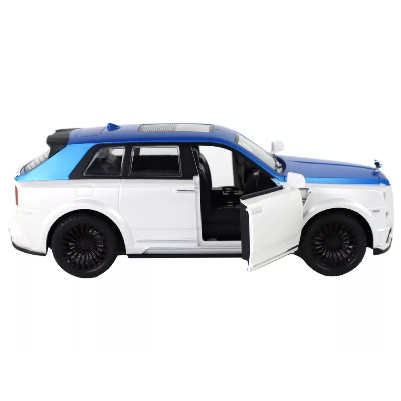 LEAN TOYS Automobilis R/C 1:20 Baltas ir Mėlynas Nuotoliniu Valdymu