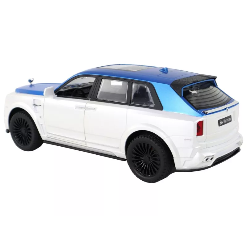 LEAN TOYS Automobilis R/C 1:20 Baltas ir Mėlynas Nuotoliniu Valdymu