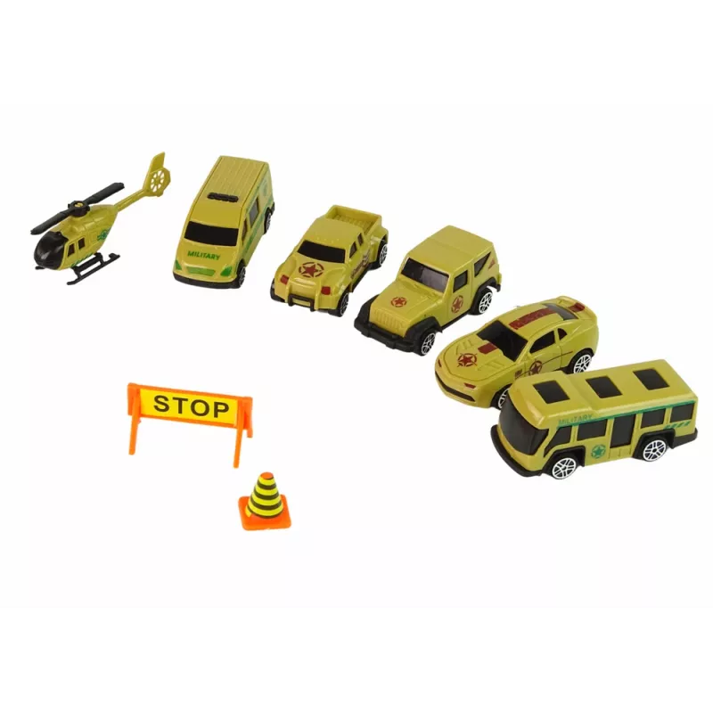 LEAN TOYS Automobilinis vilkikas su spyruokliniu mechanizmu ir lagaminu žaliems automobiliams