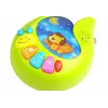 LEAN TOYS Karuselinis muzikos dėžutės žaislas su barškučiais kūdikiams