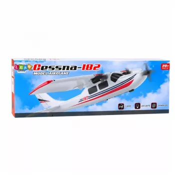 LEAN TOYS Cessna 182 2.4 GHz nuotoliniu valdymu putplasčio lėktuvas