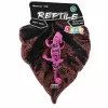LEAN TOYS Chameleon guminė figūrėlė, tampri, realistinė, violetinis roplys, 14 cm