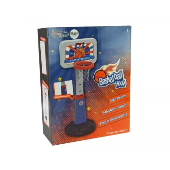 LEAN TOYS Vaikų krepšinio komplektas komandiniam žaidimui 125 cm