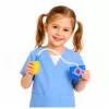 LEAN TOYS Vaikų kraujospūdžio matuoklis su judančia rodykle, mėlynas