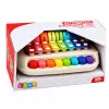LEAN TOYS Vaikų ksilofonas pianinas spalvingas muzikos instrumentas 2 in 1 lazdelė