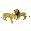 LEAN TOYS Circus Animals Vehicle Set The Circus Animals Truck + Car with Trailer