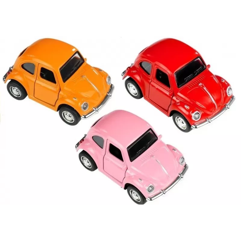 LEAN TOYS Classic Car Metal Vehicle with Mixed Sound