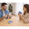LEAN TOYS Classic žaidimo kortos su plastikine danga, mėlynos - Pokerio dydžio, 54 kortos, atsparios purslams