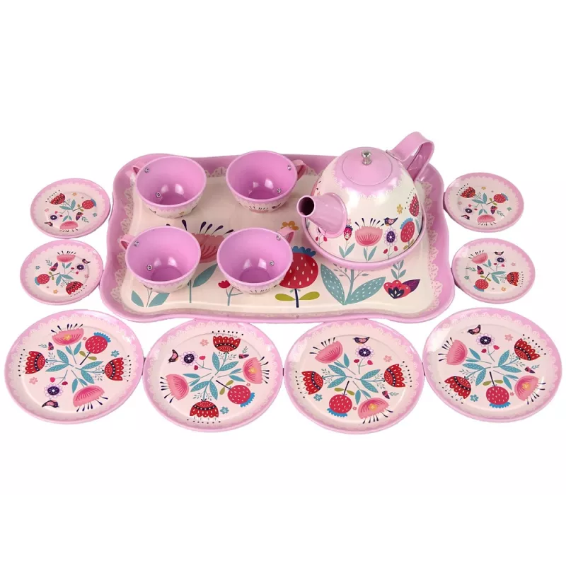 LEAN TOYS Kavos ir arbatos rinkinys lagamine