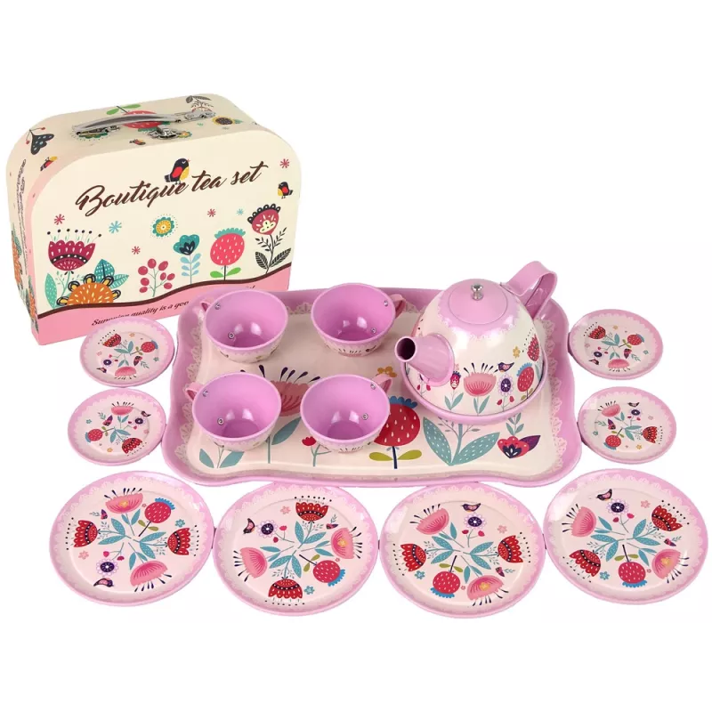 LEAN TOYS Kavos ir arbatos rinkinys lagamine