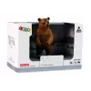 LEAN TOYS Kolekcinė figūrėlė Rudasis lokys Gyvūnai iš viso pasaulio