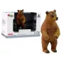 LEAN TOYS Kolekcinė figūrėlė Rudasis lokys Gyvūnai iš viso pasaulio