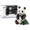 LEAN TOYS Collectoriaus figūrėlė Didžioji panda su bambuku