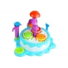 LEAN TOYS Color Clay DIY gimtadienio torto namelis - 24 spalvų oru džiūstantis modeliavimo molio rinkinys su įrankiais, formomis ir aksesuarais vaikams nuo 6 metų