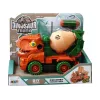 LEAN TOYS Betono sunkvežimis Dinozaurų griovėjas Oranžiniai aksesuarai