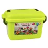 LEAN TOYS Construction Blocks Flowers Colorful Flower Garden In Box 73 pcs.