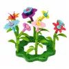 LEAN TOYS Construction Blocks Flowers Colorful Flower Garden In Box 73 pcs.