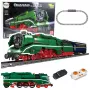 LEAN TOYS Construction Blocks Remote Controlled Steam Locomotive RC 2348 el.