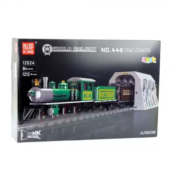LEAN TOYS Konstruktoriniai blokeliai nuotolinio valdymo garvežys RC žalias 1212 vnt.