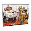 LEAN TOYS Statybinis kranas su nuotolinio valdymo pultu 90 cm aukščio Eifelio bokšto konstruktorius