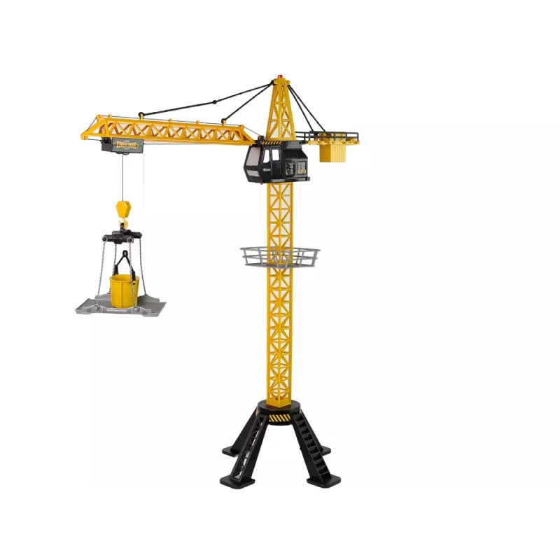 LEAN TOYS Statybinis kranas su nuotolinio valdymo pultu 90 cm aukščio Eifelio bokšto konstruktorius