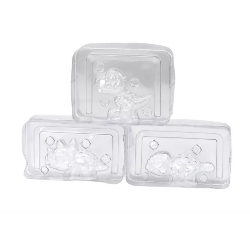 LEAN TOYS Kūrybinis meninis rinkinys Dinozaurai 3D gipso dažai - Liek ir dažyk 6 dinozaurų figūrėlės, 6 formos, 6 dažai, įrankiai, nuo 5 metų