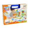 LEAN TOYS Kūrybinis mozaikos galvosūkis 4in1 su atsuktuvu, 237 dalys