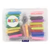LEAN TOYS Kūrybinis molio modeliavimo rinkinys 24 spalvos su aksesuarais