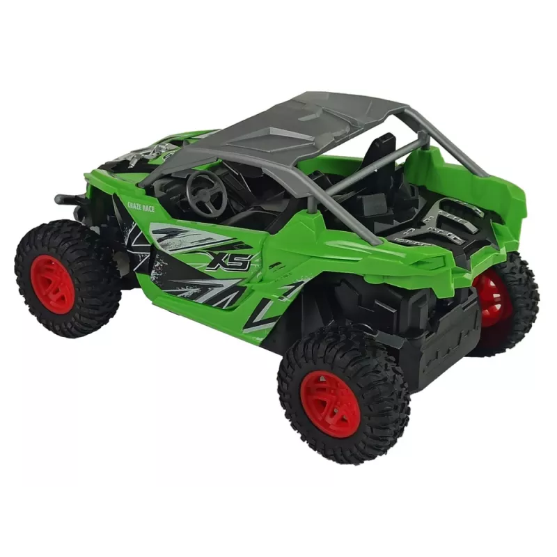 LEAN TOYS Visureigis nuotoliniu valdymu 27 MHz Žalias