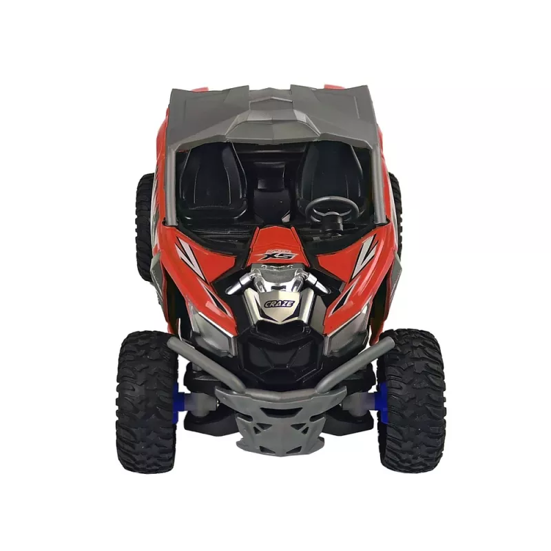 LEAN TOYS Visureigis nuotoliniu valdymu 27 MHz Raudonas