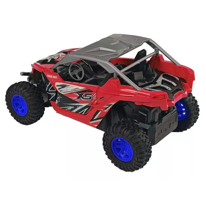 LEAN TOYS Visureigis nuotoliniu valdymu 27 MHz Raudonas